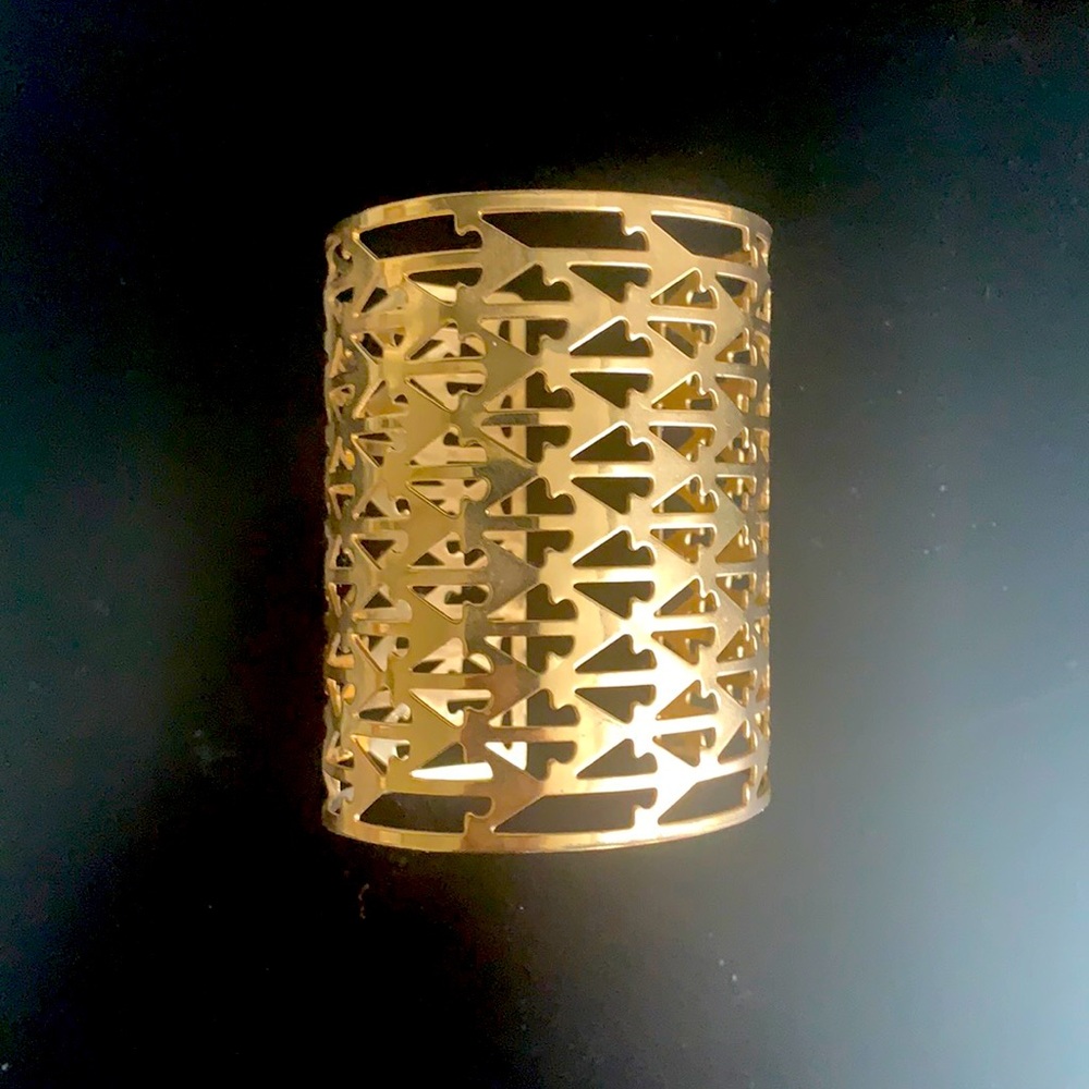 Gold Chunky Adjustable Bracelet